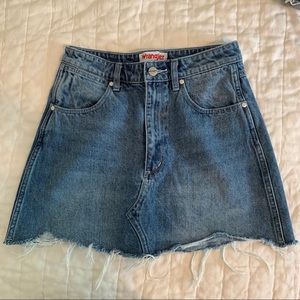 Wrangler denim skirt